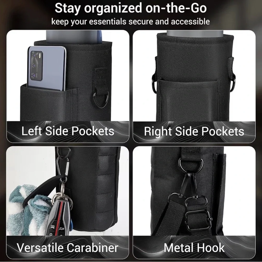 Elegant Pink Phone Holster with Strap